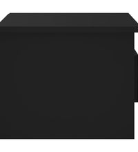 Wand-Nachttisch Schwarz 41,5x36x28 cm