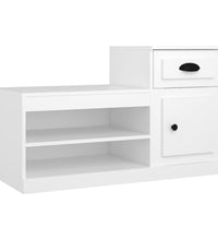 Schuhschrank Weiß 100x42x60 cm Holzwerkstoff