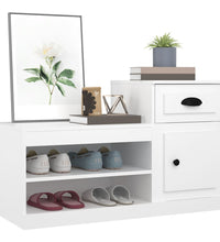 Schuhschrank Weiß 100x42x60 cm Holzwerkstoff