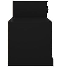 Schuhschrank Schwarz 100x42x60 cm Holzwerkstoff