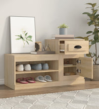 Schuhschrank Sonoma-Eiche 100x42x60 cm Holzwerkstoff