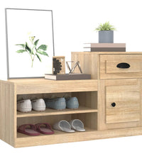 Schuhschrank Sonoma-Eiche 100x42x60 cm Holzwerkstoff
