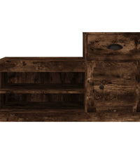 Schuhschrank Räuchereiche 100x42x60 cm Holzwerkstoff
