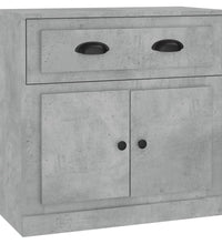 Sideboard Betongrau 70x35,5x67,5 cm Holzwerkstoff