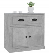 Sideboard Betongrau 70x35,5x67,5 cm Holzwerkstoff