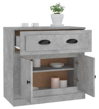 Sideboard Betongrau 70x35,5x67,5 cm Holzwerkstoff