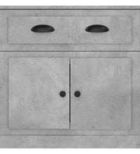 Sideboard Betongrau 70x35,5x67,5 cm Holzwerkstoff