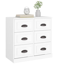 Sideboard Weiß 70x35,5x67,5 cm Holzwerkstoff