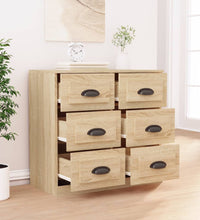 Sideboard Sonoma-Eiche 70x35,5x67,5 cm Holzwerkstoff