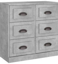 Sideboard Betongrau 70x35,5x67,5 cm Holzwerkstoff