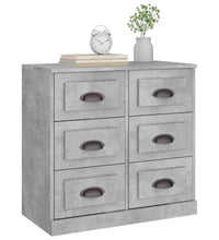 Sideboard Betongrau 70x35,5x67,5 cm Holzwerkstoff