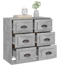 Sideboard Betongrau 70x35,5x67,5 cm Holzwerkstoff