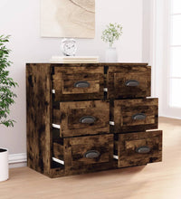 Sideboard Räuchereiche 70x35,5x67,5 cm Holzwerkstoff