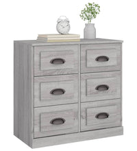 Sideboard Grau Sonoma 70x35,5x67,5 cm Holzwerkstoff