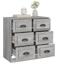 Sideboard Grau Sonoma 70x35,5x67,5 cm Holzwerkstoff