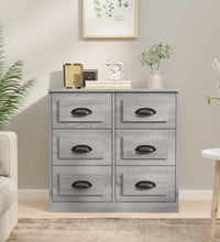 Sideboard Grau Sonoma 70x35,5x67,5 cm Holzwerkstoff