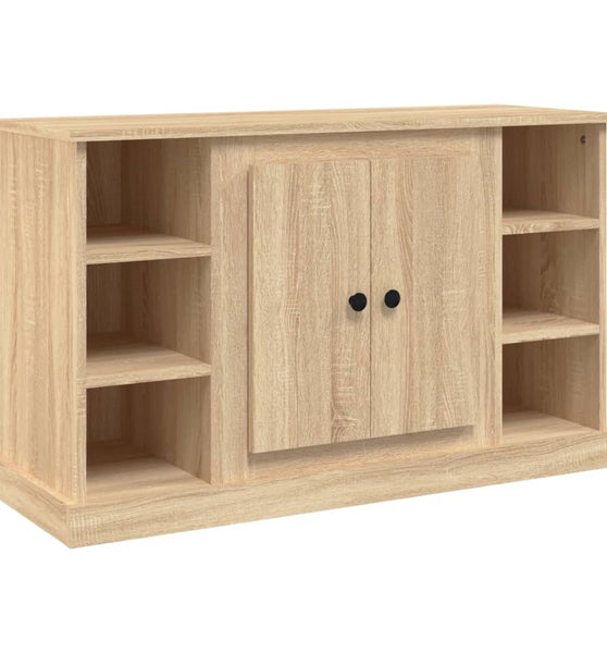 Sideboard Sonoma-Eiche 100x35,5x60 cm Holzwerkstoff