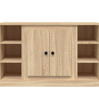 Sideboard Sonoma-Eiche 100x35,5x60 cm Holzwerkstoff