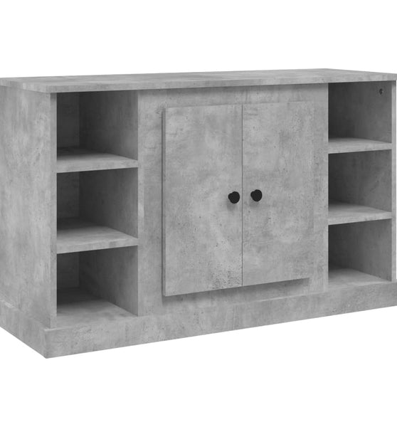 Sideboard Betongrau 100x35,5x60 cm Holzwerkstoff