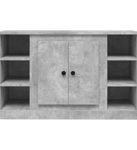 Sideboard Betongrau 100x35,5x60 cm Holzwerkstoff