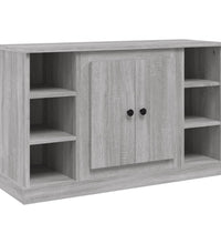 Sideboard Grau Sonoma 100x35,5x60 cm Holzwerkstoff