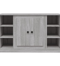 Sideboard Grau Sonoma 100x35,5x60 cm Holzwerkstoff