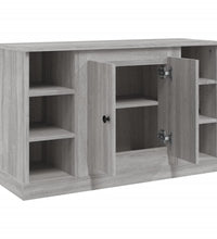 Sideboard Grau Sonoma 100x35,5x60 cm Holzwerkstoff