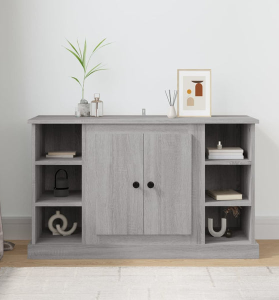 Sideboard Grau Sonoma 100x35,5x60 cm Holzwerkstoff