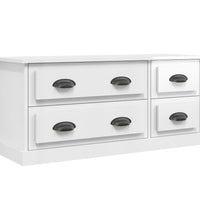 TV-Schrank Hochglanz-Weiß 100x35,5x45 cm Holzwerkstoff