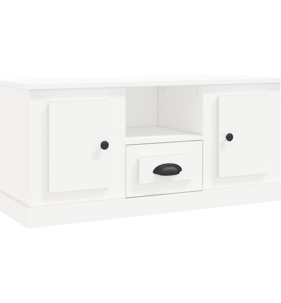 TV-Schrank Weiß 100x35,5x45 cm Holzwerkstoff