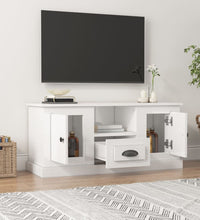 TV-Schrank Hochglanz-Weiß 100x35,5x45 cm Holzwerkstoff