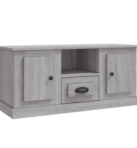 TV-Schrank Grau Sonoma 100x35,5x45 cm Holzwerkstoff