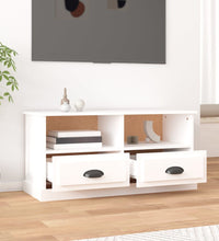 TV-Schrank Weiß 93x35,5x45 cm Holzwerkstoff