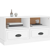 TV-Schrank Weiß 93x35,5x45 cm Holzwerkstoff