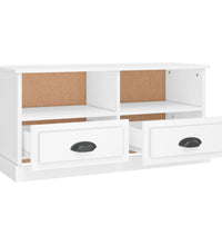 TV-Schrank Weiß 93x35,5x45 cm Holzwerkstoff