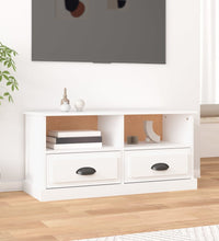 TV-Schrank Weiß 93x35,5x45 cm Holzwerkstoff