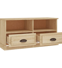 TV-Schrank Sonoma-Eiche 93x35,5x45 cm Holzwerkstoff