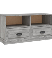 TV-Schrank Grau Sonoma 93x35,5x45 cm Holzwerkstoff