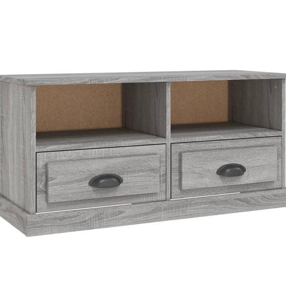 TV-Schrank Grau Sonoma 93x35,5x45 cm Holzwerkstoff