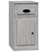 Beistellschrank mit Schublade Grau Sonoma 40x50x75 cm