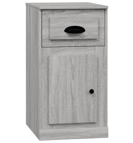 Beistellschrank mit Schublade Grau Sonoma 40x50x75 cm
