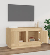 TV-Schrank Sonoma-Eiche 80x35x45 cm Holzwerkstoff