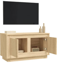 TV-Schrank Sonoma-Eiche 80x35x45 cm Holzwerkstoff