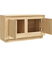 TV-Schrank Sonoma-Eiche 80x35x45 cm Holzwerkstoff