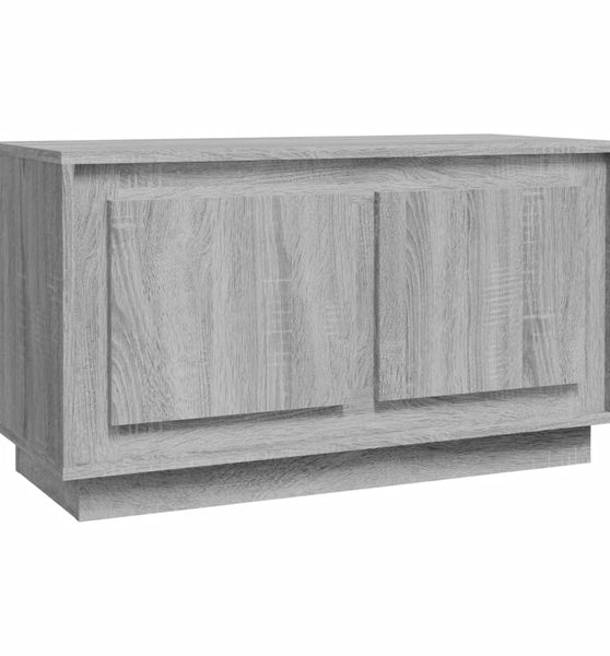 TV-Schrank Grau Sonoma 80x35x45 cm Holzwerkstoff