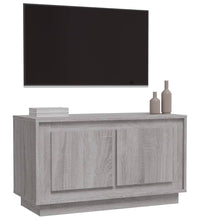 TV-Schrank Grau Sonoma 80x35x45 cm Holzwerkstoff