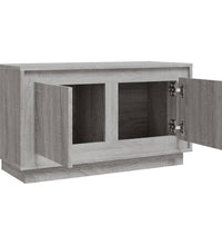 TV-Schrank Grau Sonoma 80x35x45 cm Holzwerkstoff