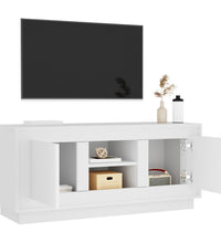 TV-Schrank Weiß 102x35x45 cm Holzwerkstoff