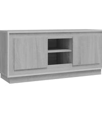 TV-Schrank Grau Sonoma 102x35x45 cm Holzwerkstoff