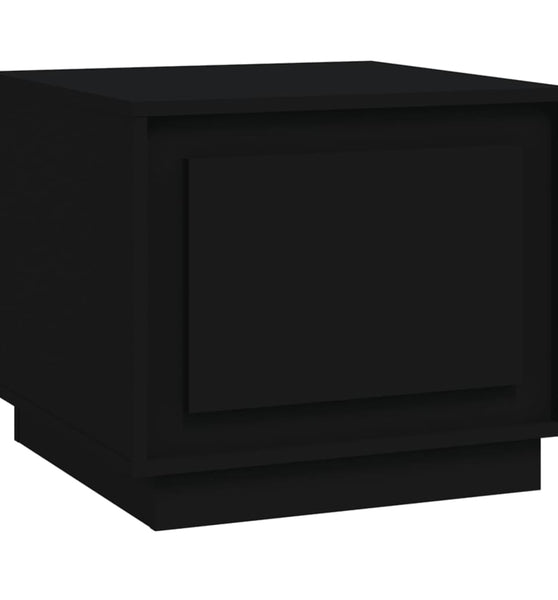 Couchtisch Schwarz 51x50x44 cm Holzwerkstoff